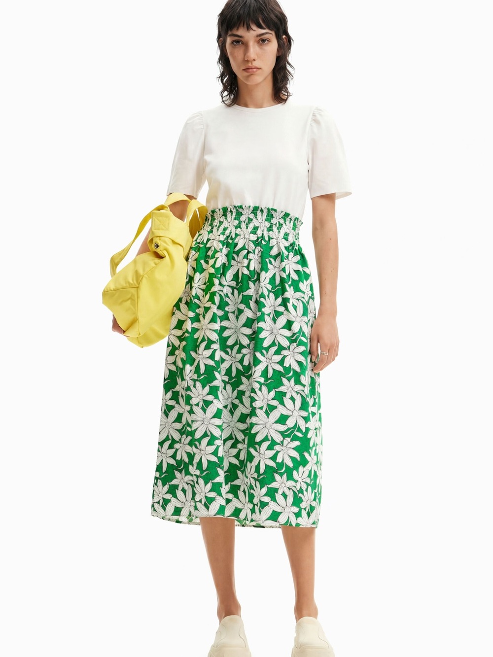 NWOT Desigual Floral Midi Dress